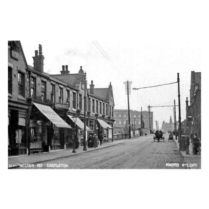 pt0974 - Manchester Road , Castleton , Lancashire - print 6x4