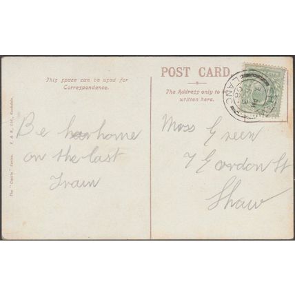 Parish Church, Shaw, Lancashire, 1908 - Edwards & Bryning Postcard