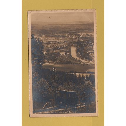 Gurtenbahn und Blick auf Bern - Postally Used - Gurtenbahn 22nd September 1913