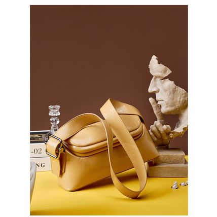 Women's Evening Handbag Satin Shoulder Bag Purse Brown