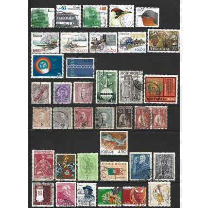 Portugal ... good used collection of postage stamps .. 15037