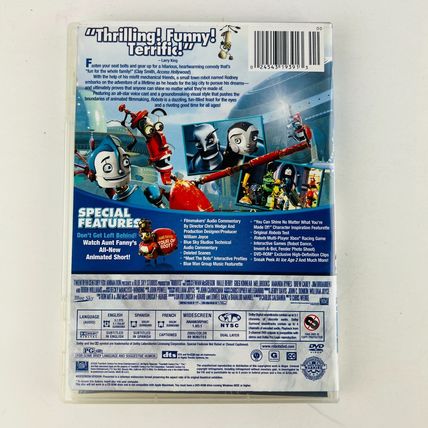 Robots Widescreen Edition DVD Ewan McGregor Halle Berry Mel Brooks Robin William