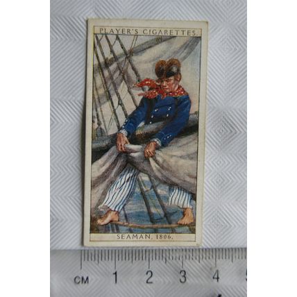 1930 Players History of Naval Dress No. 33 Seaman 1896