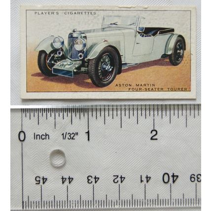1936 Players Motor Cars No. 6 Aston-Martin Four-seater Tourer