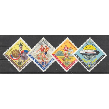 Mongolie N° 248 249 250 252 YVERT OBLITERE ( USED )
