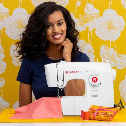 SINGER M1150 Lightweight & Portable Sewing Machine with 45 Stitch Applications,