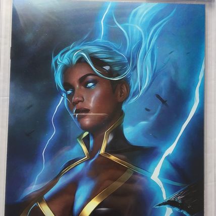 2021 Marvel Comics Women of Marvel Shannon Maer Storm Virgin Variant #1 CGC Grad