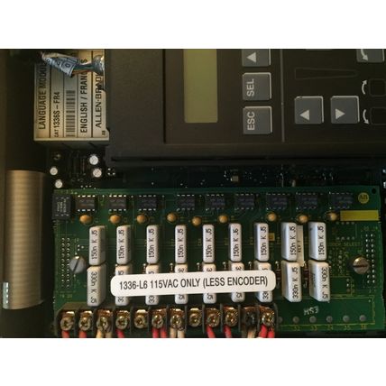 ALLEN BRADLEY 1336S-BRF30-AN-FR4 DRIVE,1336S-FR4,1336PLUS SENSORLESS,DG
