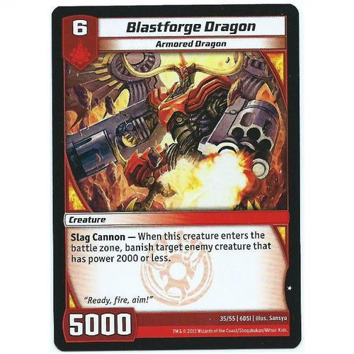 Kaijudo - DragonStrike Infernus - 35/55 - Blastforge Dragon
