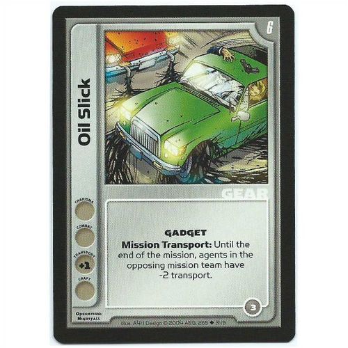 Spycraft CCG Operation Nightfall - 265/349 - Oil Slick