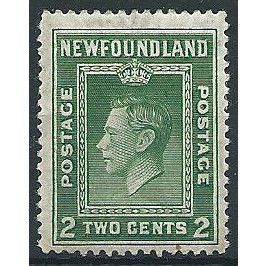 Newfoundland 1941 SG277 2c Green Mounted Mint ....