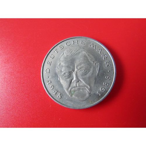 1992 GERMANY TWO DEUTSCHE MARK A MINT MARK FREE POST. AAT