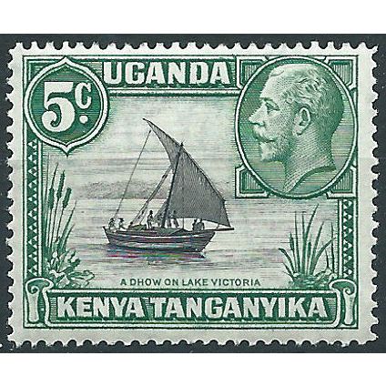 KUT 1935 SG111 5c Black & Green Mounted Mint .. ..
