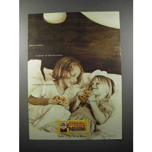 2000 Nestle's Chocolate Ad - Each Cookie Timelessness