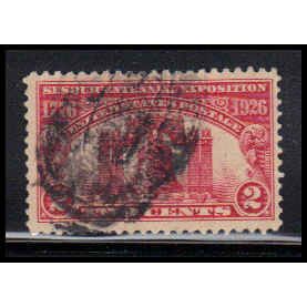 Used 627 2c Liberty Bell Fine RA2170