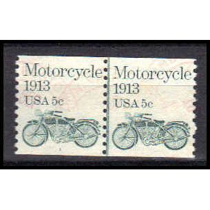 Used 1899 5c Motorcycle Fine CNP Left 1 PA0347