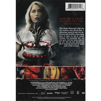 DVD - Deathday (2018) *The Campus / Rachel Amanda Bryant / Brit Sheridan*