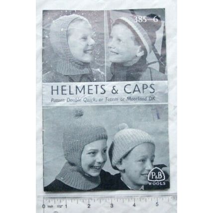 Vintage: P&B 385 boys Helmets & Caps