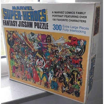 Marvel Super Heroes Fantasy Jigsaw Puzzle, 300 pieces, 1988