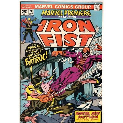 MARVEL PREMIERE # 20 IRON FIST
