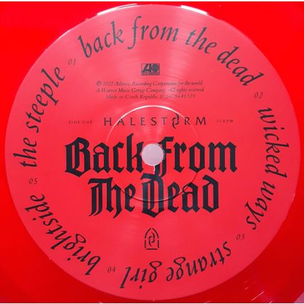 HALESTORM Back From The Dead LP NEW RUBY RED VINYL NEW SEALED MINT