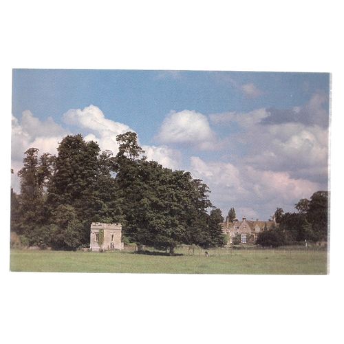 TURVEY ABBEY, unused vintage postcard =