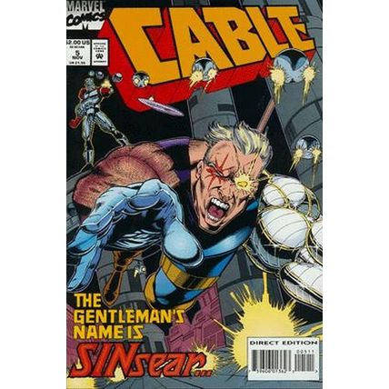 Cable (Vol 1) # 005 VFN- AMERICAN COMICS
