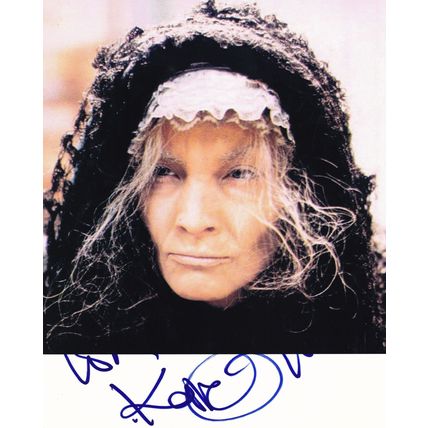 Kate O Mara Dynasty Hammer Horror Giant 10x8 Hand Signed Photo