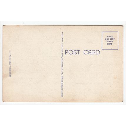 Port of Providence Rhode Island Postcard RI USA