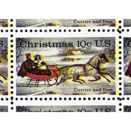 1551, Mint NH 10¢ Big Yellow Color Shift Error In Sheet of 50 - Stuart Katz