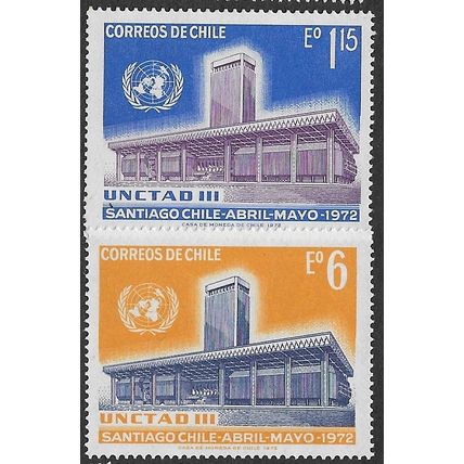1972 Michel 773+775 - MLH (*)