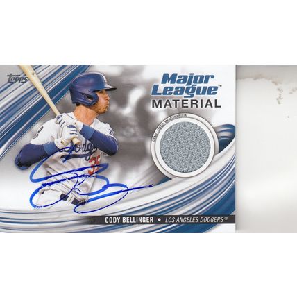 CODY BELLINGER JERSEY 2023 AUTOGRAPHED LOS ANGELES DODGERS MVP WORLD CHAMPION OF