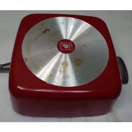 3 Piece Deep Fryer 10" Square Stove Top Pan EXCELLENT CONDITION!