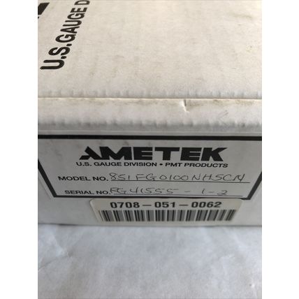 NEW AMETEK 851FG0100NHSCN PRESSURE SENSOR 73327 TRANSMITTER,EB