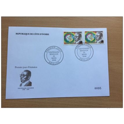 Côte d´Ivoire 2006 Leopold Sedar Senghor Senegal President Präsident Mi. ?