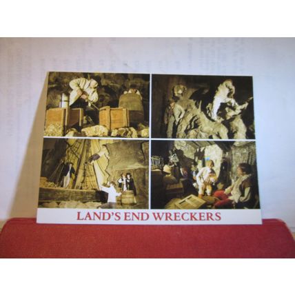'WRECKERS', LAND'S END, CORNWALL unused postcard by Land's End Hotel =
