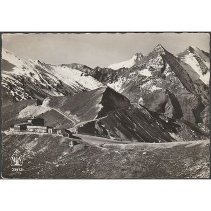 Großglockner Hochalpenstraße Berghaus, Salzburg, 1957 - Schöllhorn & Co Foto-AK