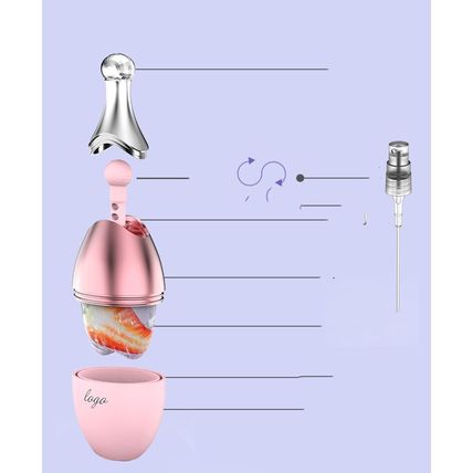 Silicone Gel Spray Cooling Skin Care