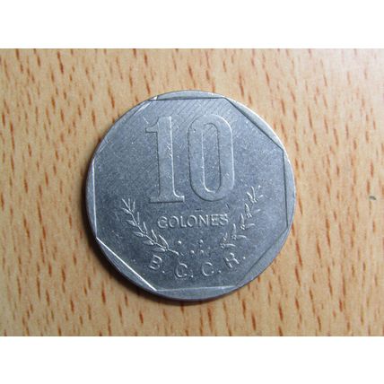 Costa Rica 1983 10 Colones Coin