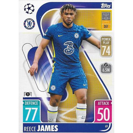 Match Attax UCL/UEL/UECL 2021-22: Chelsea FC, Defender - James (Reece)