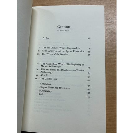 1971 "SHIPWRECKS AND ARCHAEOLOGY" P THROCKMORTON ILLUSTRATED HARDBACK BOOK (P3)
