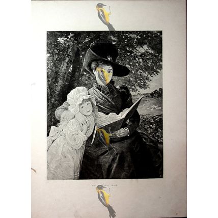 Mrs & Miss Storey, G A Storey, Book Illustration (Print), 1891