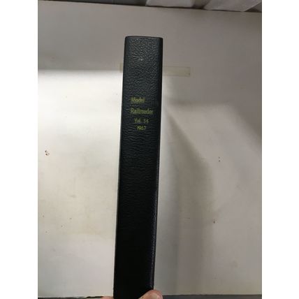 Model Railroader Magazine 1967 Bound Edition 4359