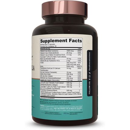 Hair La Vie Live Conscious Clinical Formula Hair Growth Vitamins for Women and M