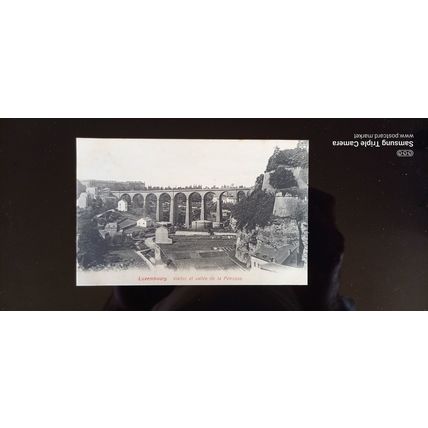 Luxembourg Viaduc et vallee de la Petrusse UNC 1908