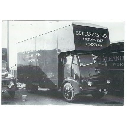 COMMERCIAL VEHICLE AUSTIN SERIES 3 LUTON BOX VAN PUBL. 1994 UK POST FREE