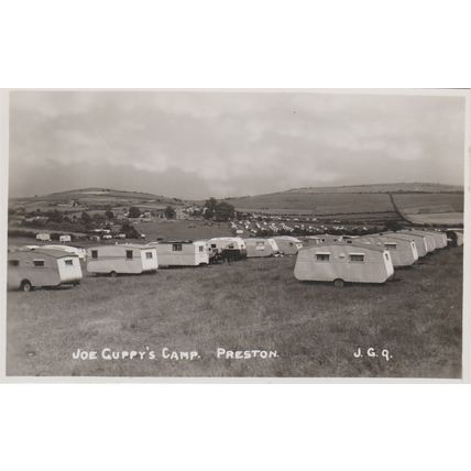 Joe Guppys Camp Preston Dorset Postcard undivided back (QDOR448)