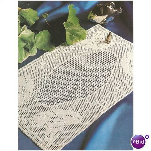 Crochet Doily Pattern Morning Glories