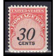 J98 30c Postage Due Fine MNH KA0856