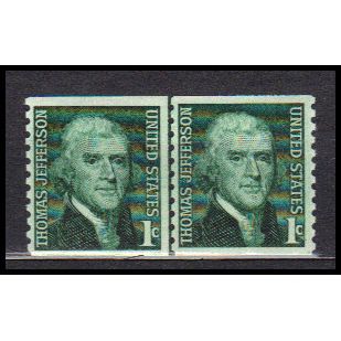1299 1c Thomas Jefferson Fine MNH CLP KA8834